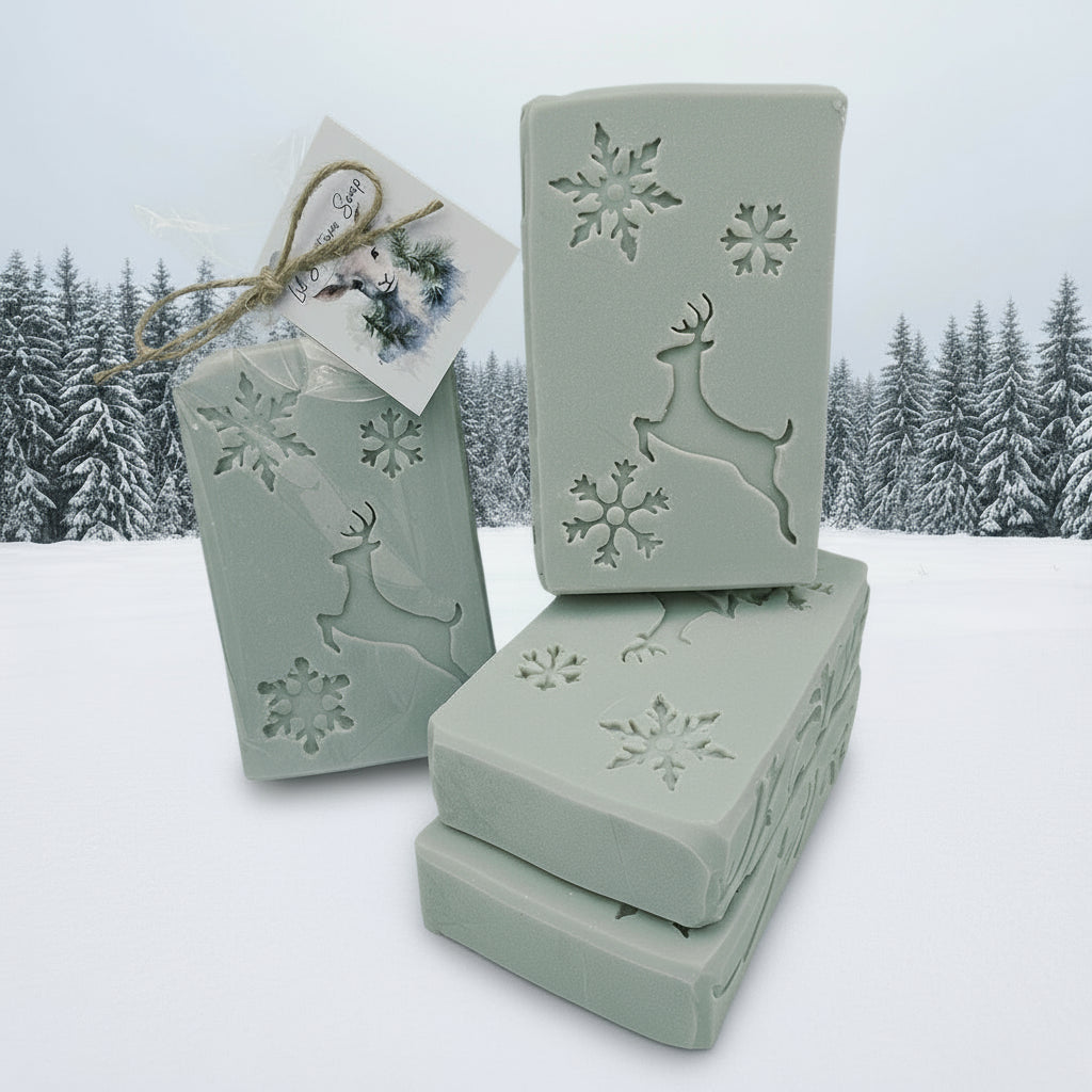 Goat milk soap Stocking stuffers lil swatara soap deer stag jumping