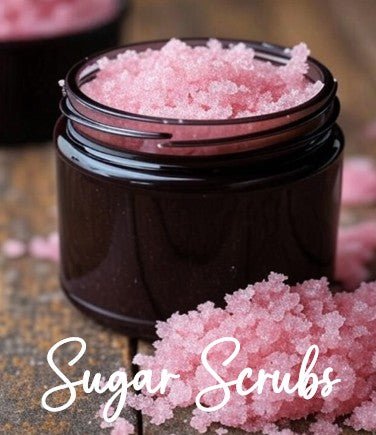 Luxe Sugar Scrubs 10oz - Exfoliating Nourishing Body Scrub - Lil Swatara SOAP LLC