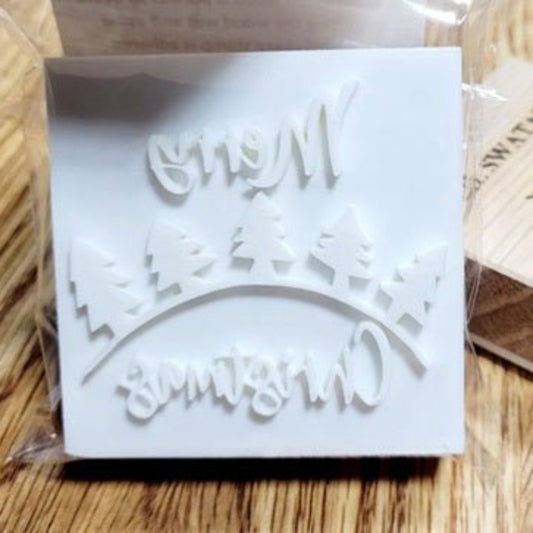 Merry Christmas Trees Holiday Soap Stamp – Lil Swatara
