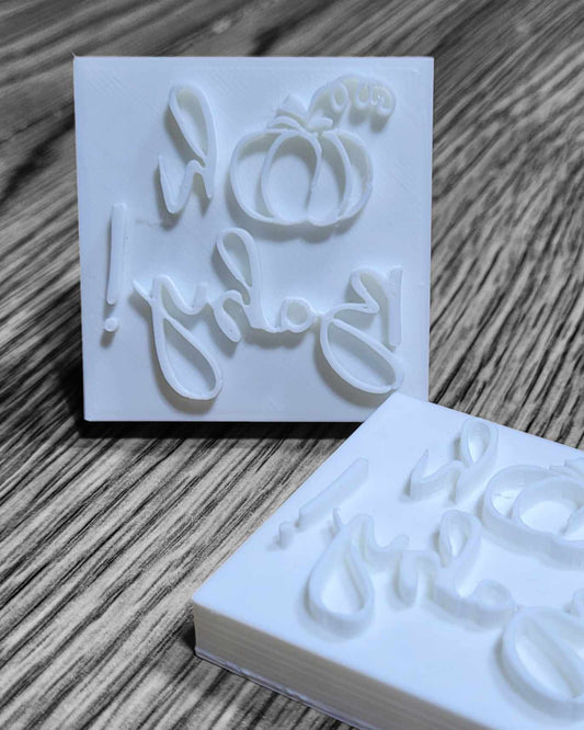 Oh Baby Pumpkin Fall Baby Shower Soap Stamp - Lil Swatara's Rustic Designs - Lil Swatara SOAP LLC
