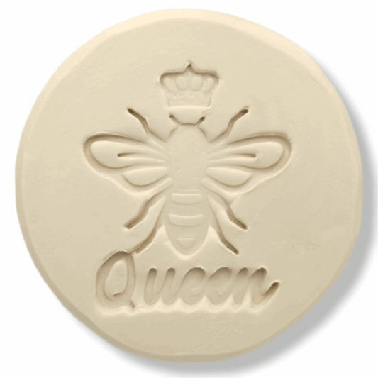 Queen Bee Honey Soap stamp handmade soap bar Lil Swatara