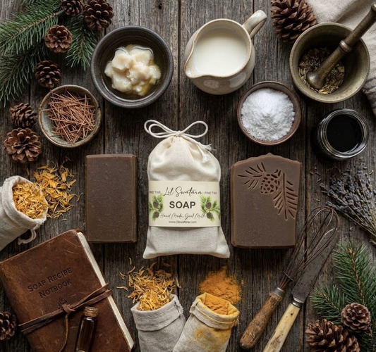 Our small-batch Pine Tar Soap combines traditional ingredients with modern homestead craftsmanship.