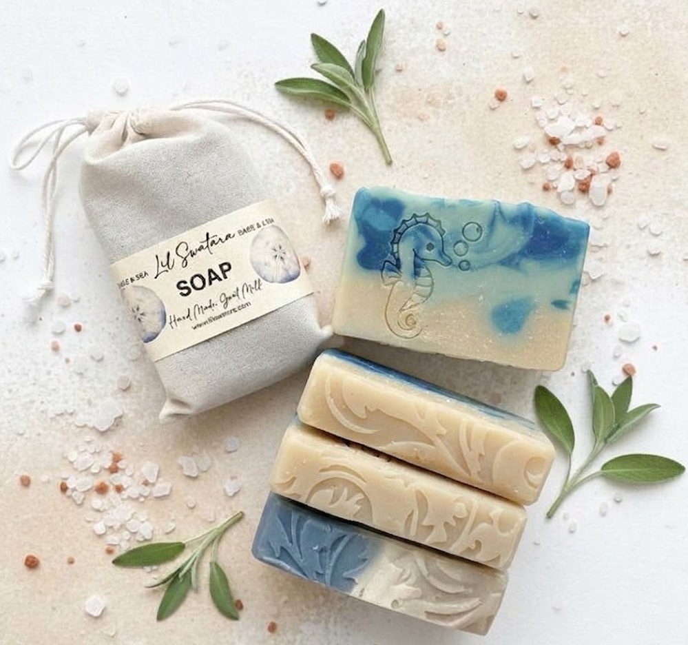 SOAP STAMP – Seahorse Nautical Beach Design