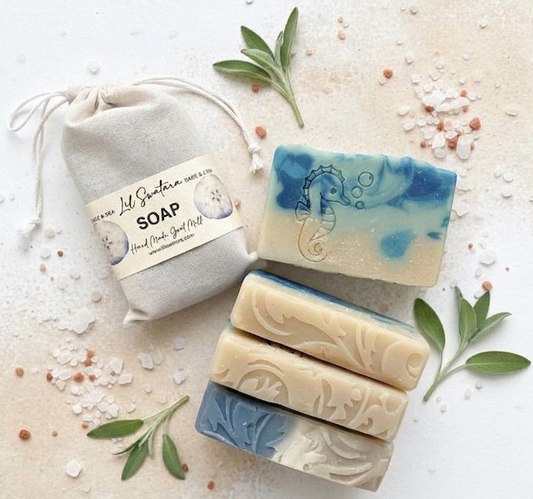SOAP STAMP – Seahorse Nautical Beach Design