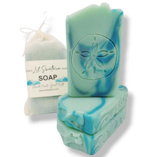 Sand dollar beach soap stamp summer fun Lil Swatara

