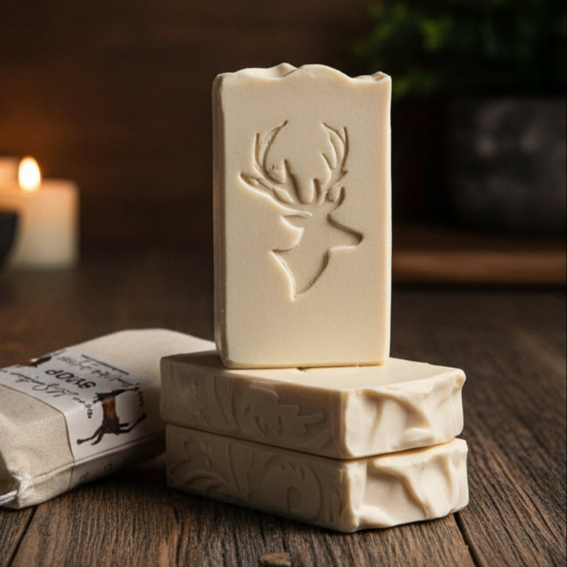 Sexy Amber Musk goat milk tallow soap bar – XL 6oz handmade conditioning bar – Lil Swatara Soap