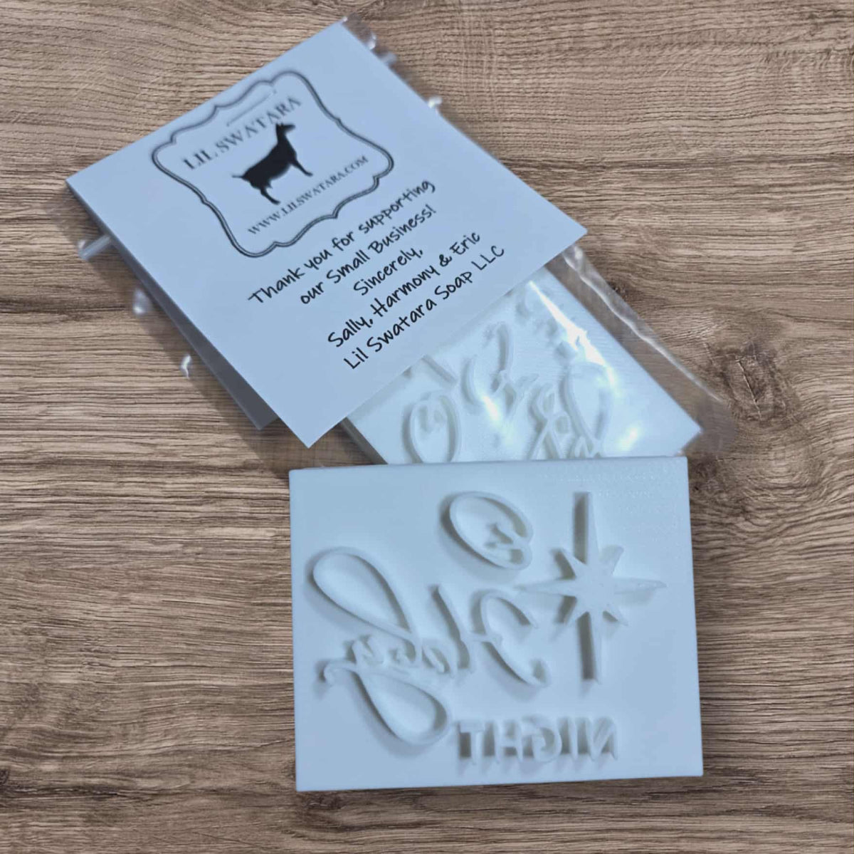 O holy night Christmas religious soap stamp Lil swatara